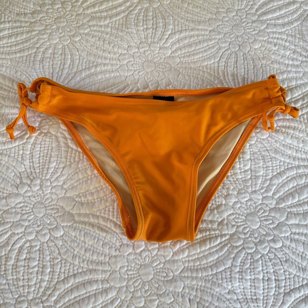 VOLS  Orange Tie Side Bikini Bottom Womens Small Tennessee Vols Swim